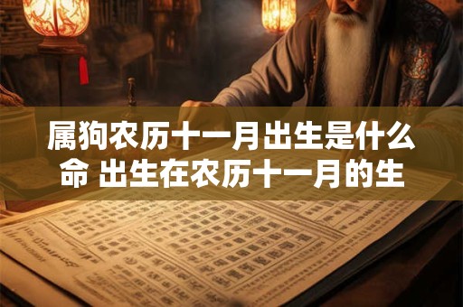 属狗农历十一月出生是什么命 出生在农历十一月的生肖狗的运势