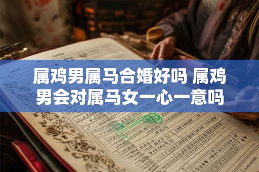 属鸡男属马合婚好吗 属鸡男会对属马女一心一意吗 属鸡男属马合婚好吗 属鸡男会对属马女一心一意吗