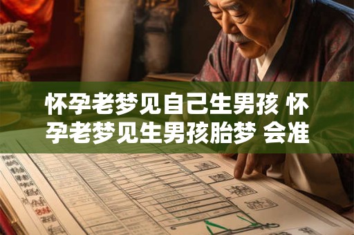 怀孕老梦见自己生男孩 怀孕老梦见生男孩胎梦 会准确吗