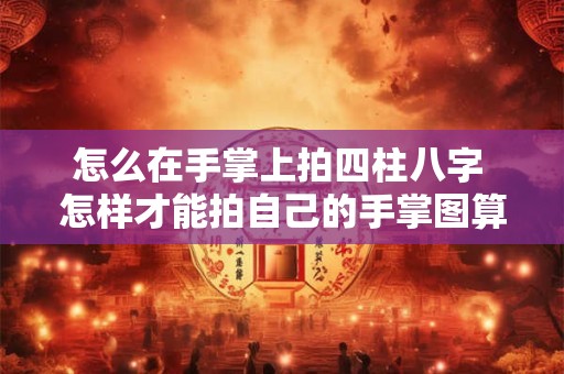 怎么在手掌上拍四柱八字 怎样才能拍自己的手掌图算命 怎么在手掌上拍四柱八字 怎样才能拍自己的手掌图算命