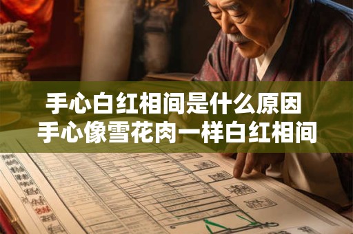 手心白红相间是什么原因 手心像雪花肉一样白红相间