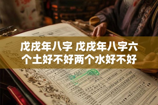戊戌年八字 戊戌年八字六个土好不好两个水好不好