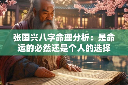 张国兴八字命理分析：是命运的必然还是个人的选择