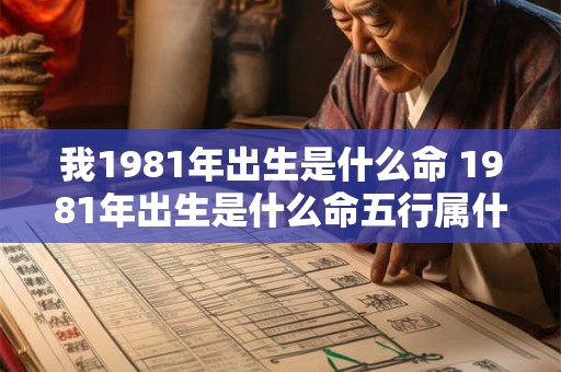我1981年出生是什么命 1981年出生是什么命五行属什么属性