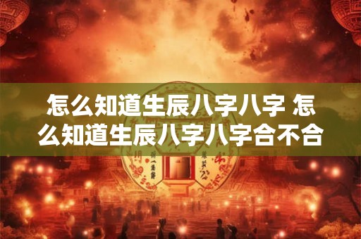 怎么知道生辰八字八字 怎么知道生辰八字八字合不合