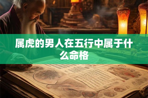属虎的男人在五行中属于什么命格 属虎的男人在五行中属于什么命格