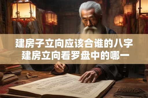 建房子立向应该合谁的八字 建房立向看罗盘中的哪一盘