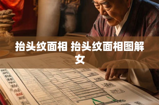 抬头纹面相 抬头纹面相图解女
