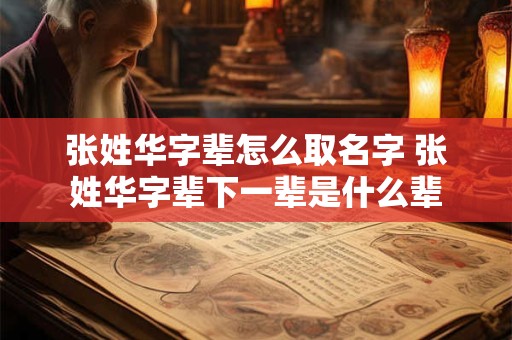 张姓华字辈怎么取名字 张姓华字辈下一辈是什么辈