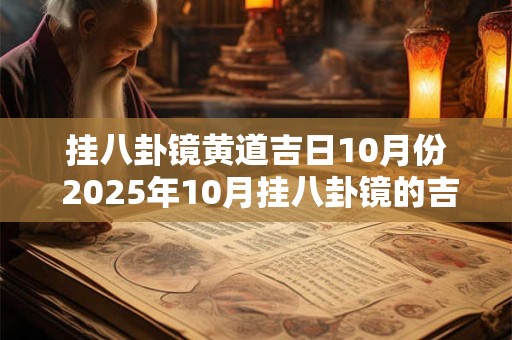 挂八卦镜黄道吉日10月份 2025年10月挂八卦镜的吉日吉时
