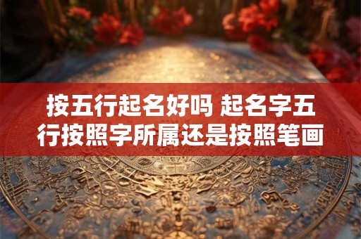 按五行起名好吗 起名字五行按照字所属还是按照笔画