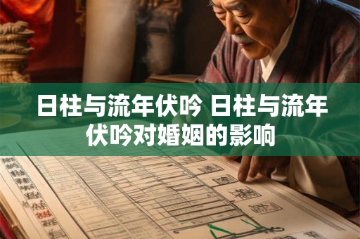 日柱与流年伏吟 日柱与流年伏吟对婚姻的影响