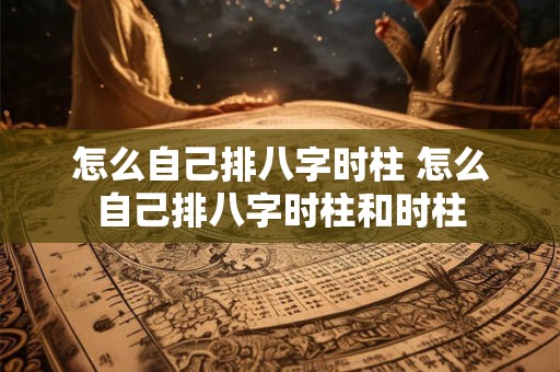 怎么自己排八字时柱 怎么自己排八字时柱和时柱