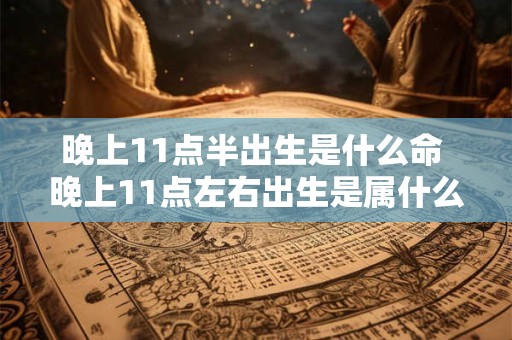 晚上11点半出生是什么命 晚上11点左右出生是属什么命