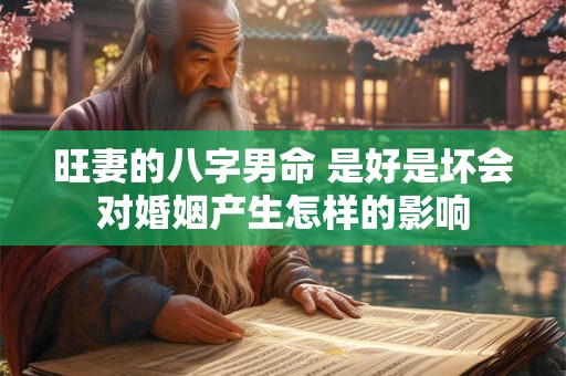 旺妻的八字男命 是好是坏会对婚姻产生怎样的影响