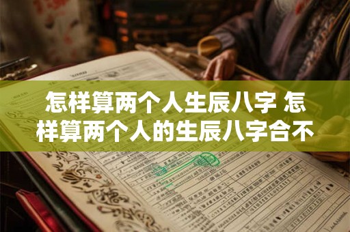 怎样算两个人生辰八字 怎样算两个人的生辰八字合不合 怎样算两个人生辰八字 怎样算两个人的生辰八字合不合