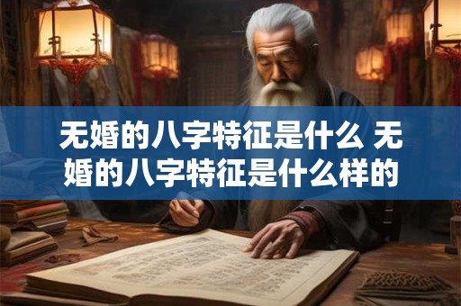 无婚的八字特征是什么 无婚的八字特征是什么样的 无婚的八字特征是什么 无婚的八字特征是什么样的