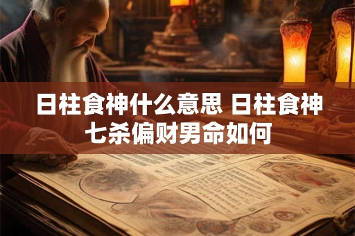 日柱食神什么意思 日柱食神七杀偏财男命如何