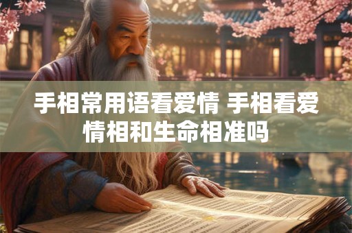 手相常用语看爱情 手相看爱情相和生命相准吗