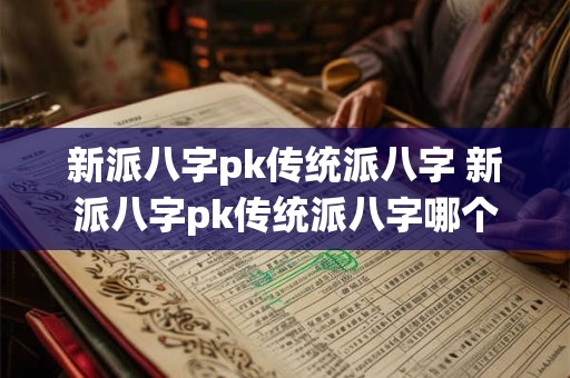 新派八字pk传统派八字 新派八字pk传统派八字哪个好