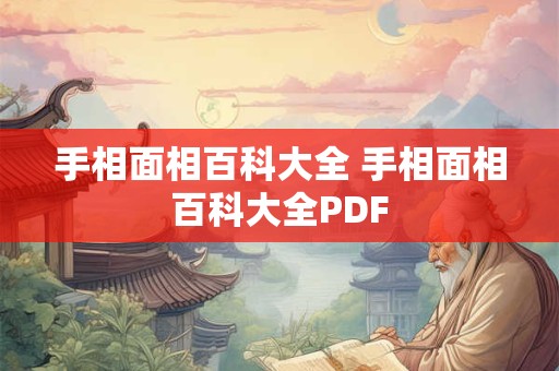 手相面相百科大全 手相面相百科大全PDF 手相面相百科大全 手相面相百科大全PDF