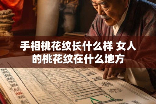 手相桃花纹长什么样 女人的桃花纹在什么地方