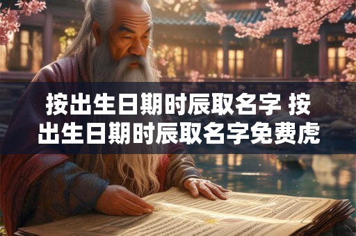 按出生日期时辰取名字 按出生日期时辰取名字免费虎宝宝起名