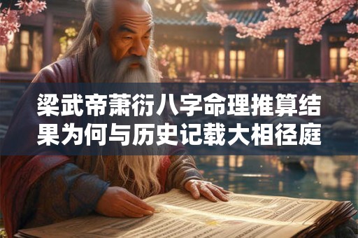 梁武帝萧衍八字命理推算结果为何与历史记载大相径庭 梁武帝萧衍八字命理推算结果为何与历史记载大相径庭