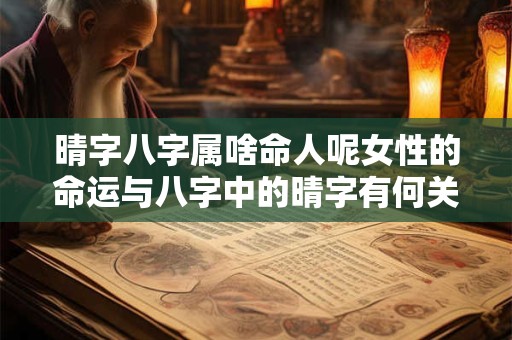 晴字八字属啥命人呢女性的命运与八字中的晴字有何关联 晴字八字属啥命人呢女性的命运与八字中的晴字有何关联