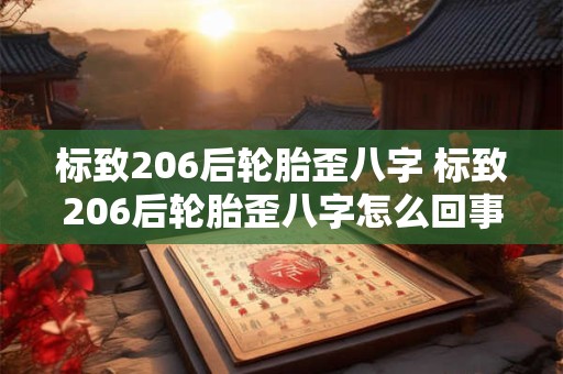 标致206后轮胎歪八字 标致206后轮胎歪八字怎么回事