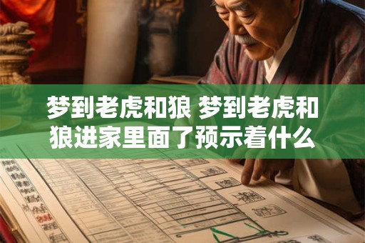 梦到老虎和狼 梦到老虎和狼进家里面了预示着什么 梦到老虎和狼 梦到老虎和狼进家里面了预示着什么