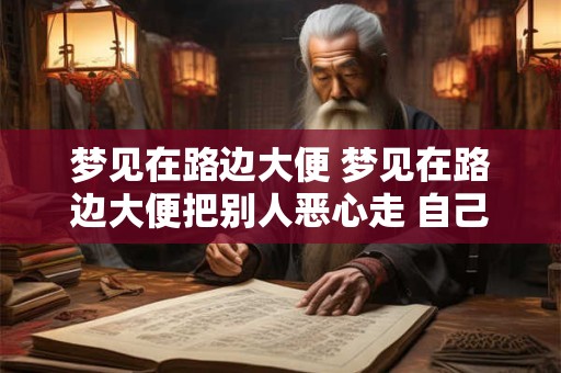 梦见在路边大便 梦见在路边大便把别人恶心走 自己好爽