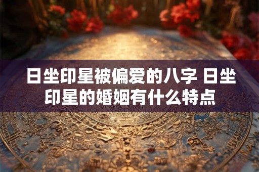 日坐印星被偏爱的八字 日坐印星的婚姻有什么特点