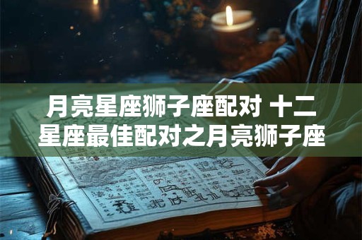 月亮星座狮子座配对 十二星座最佳配对之月亮狮子座