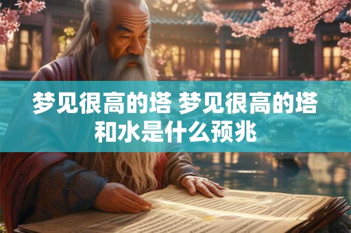 梦见很高的塔 梦见很高的塔和水是什么预兆