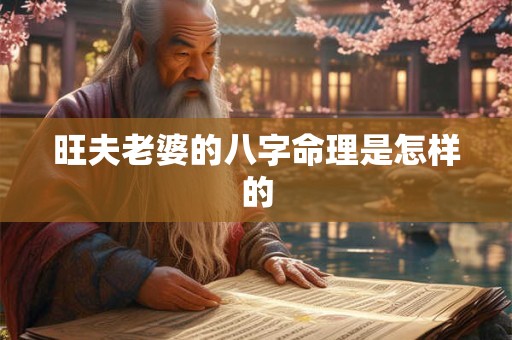 旺夫老婆的八字命理是怎样的