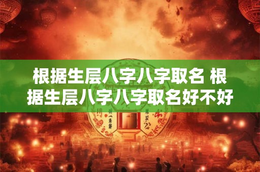 根据生层八字八字取名 根据生层八字八字取名好不好