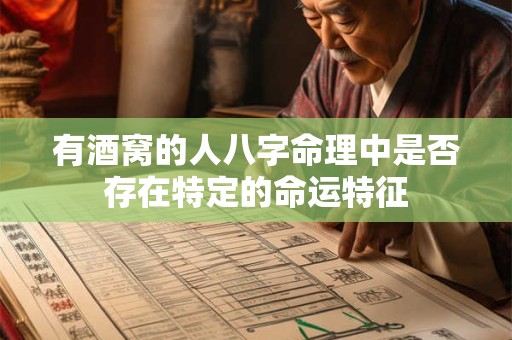有酒窝的人八字命理中是否存在特定的命运特征