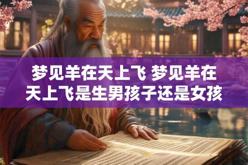 梦见羊在天上飞 梦见羊在天上飞是生男孩子还是女孩子