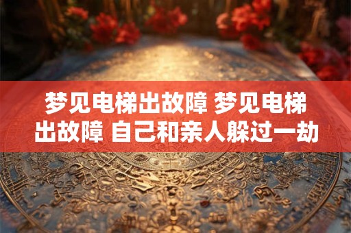 梦见电梯出故障 梦见电梯出故障 自己和亲人躲过一劫