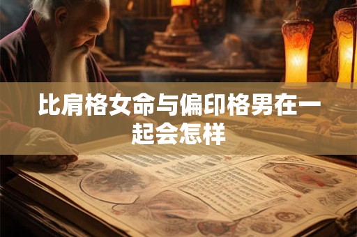 比肩格女命与偏印格男在一起会怎样