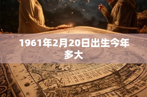 1961年2月20日出生今年多大
