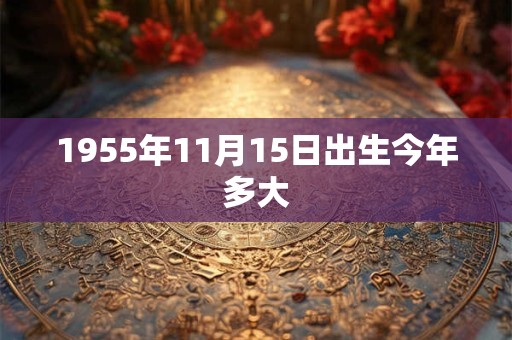 详细阅读:1955年11月15日出生今年多大 1955年11月15日出生今年多大