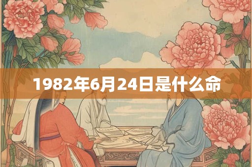 1982年6月24日是什么命
