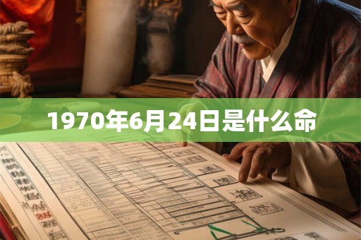1970年6月24日是什么命