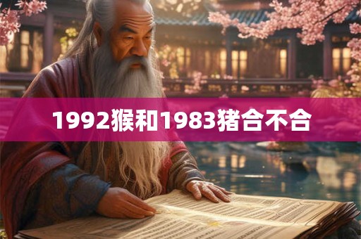 1992猴和1983猪合不合