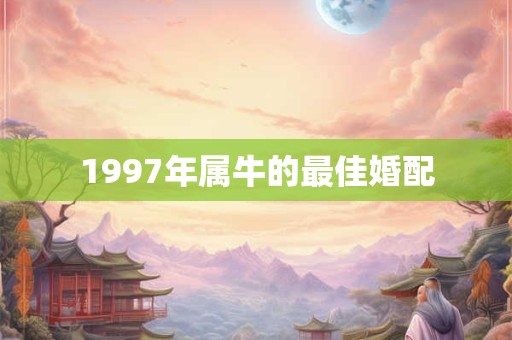 1997年属牛的最佳婚配