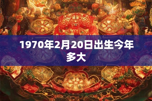 1970年2月20日出生今年多大