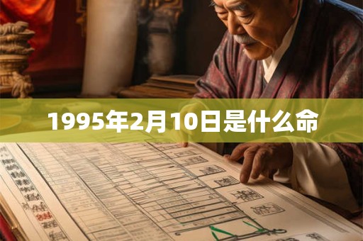 1995年2月10日是什么命