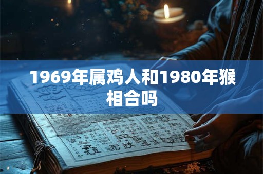 1969年属鸡人和1980年猴相合吗